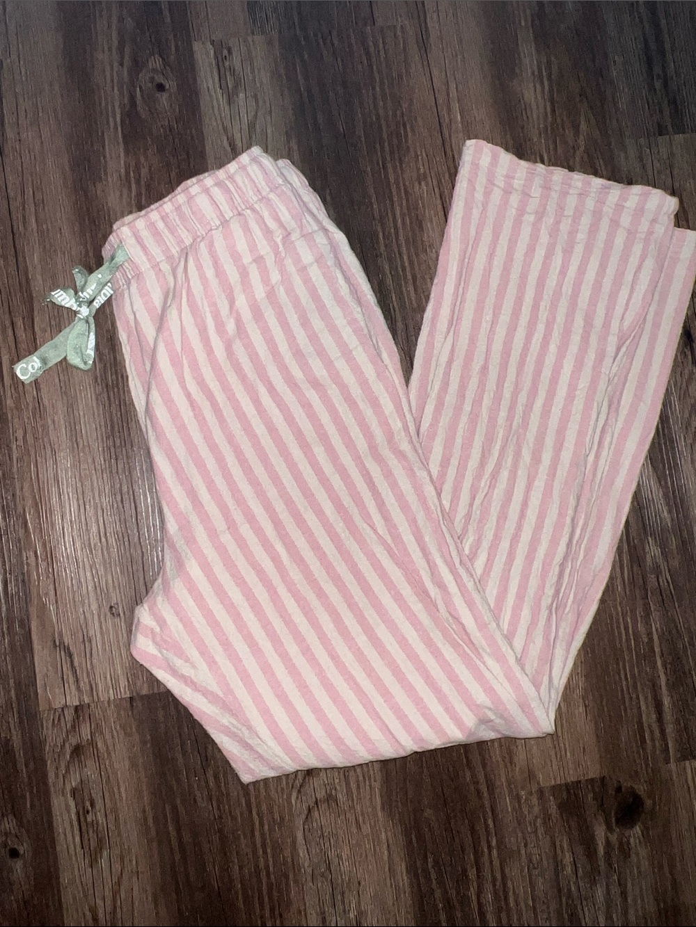 Columbia Pink and Cream Striped Pants